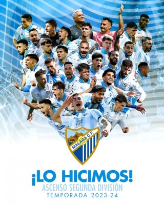 El Málaga vuelve al fútbol profesional, tras un año en primera RFEF