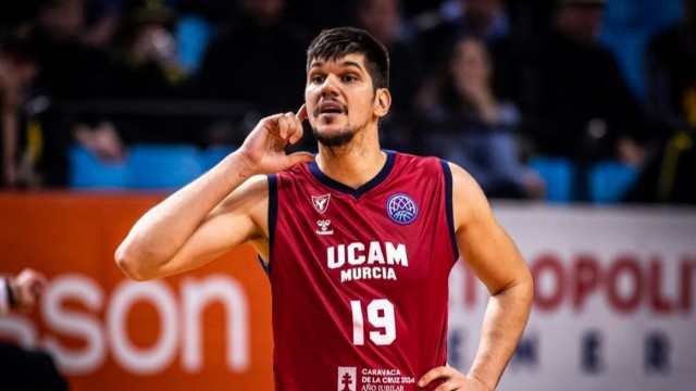 El UCAM CB renueva al pívot internacional montenegrino Marko Todorovic 