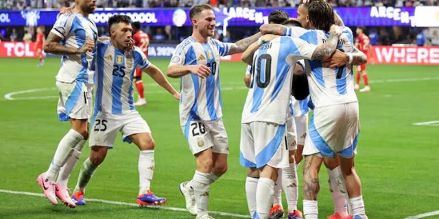 Argentina inicia la defensa de la Copa América con un sólido triunfo sobre Canadá