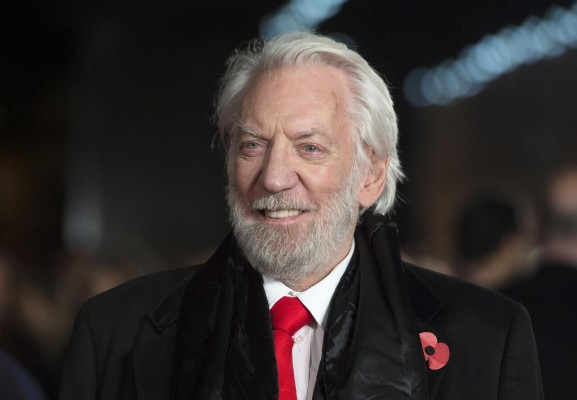 Muere el actor canadiense Donald Sutherland