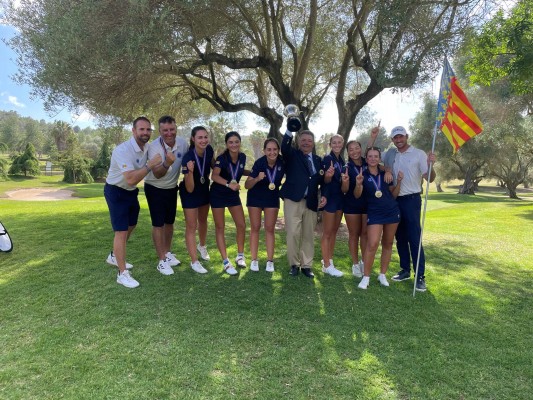 La Federación Valenciana campeona de España Absoluta Femenina de golf