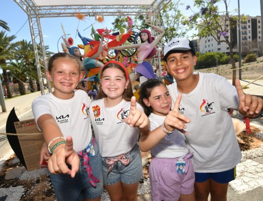 La hoguera infantil de Bavers - Els Antigons consigue el primer premio en categoría Especial
