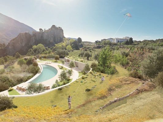 La alicantina Goya Real Estate promueve la construcción de un hotel en el Valle de Guadalest