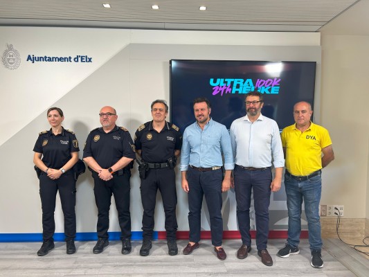 Elche y la Policía Local presentan la nueva prueba de larga distancia Ultrahélike: 100K y 50K