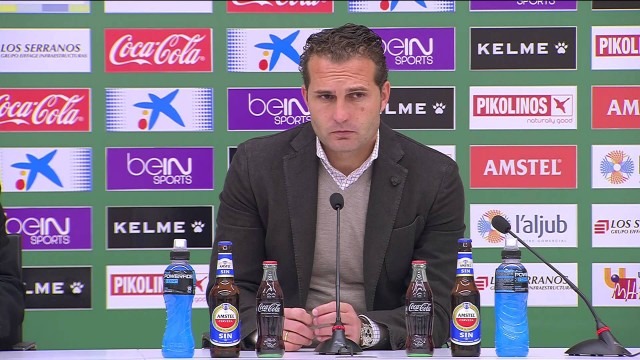 Baraja dice que el Elche será honesto con la competición y no desvela su futuro