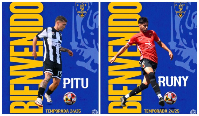 
Pitu y Runy, primeros fichajes del Orihuela