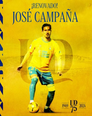 Las Palmas renueva a Campaña
