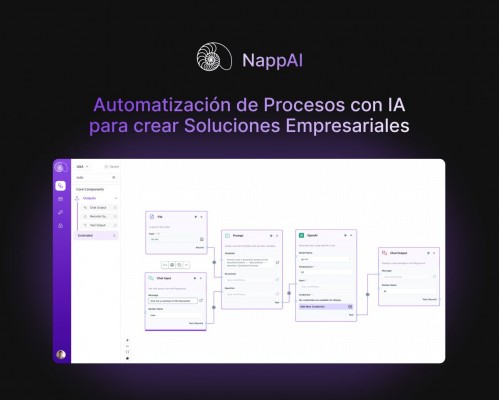 Napptilus e X-One lanzan NAPPAI, plataforma pionera que acelera la integración de soluciones de IA en empresas
