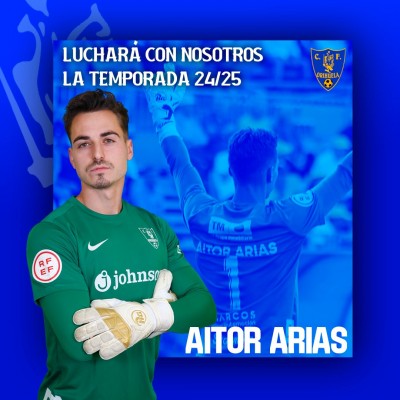 El Orihuela renueva al meta Aitor Arias y confirma la salida de seis jugadores
