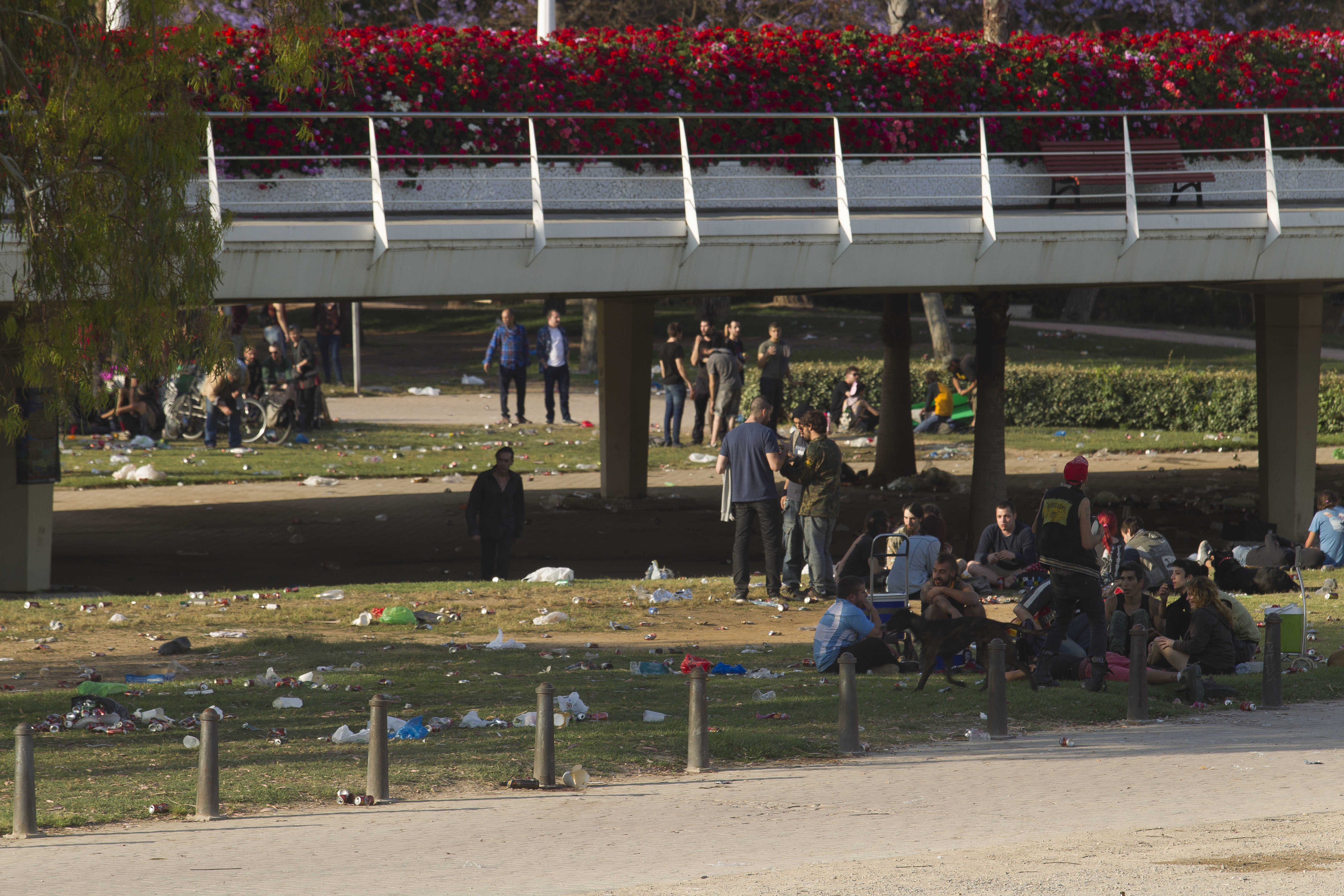 Los vecinos protestan por 