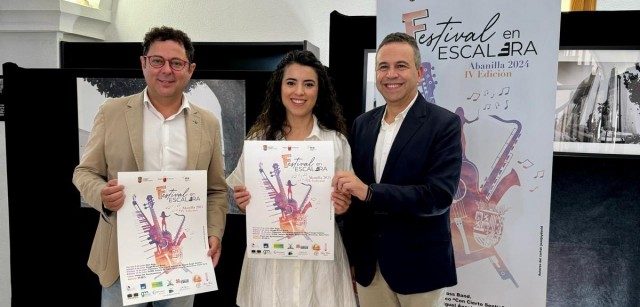 El 'Festival en Escalera' vuelve a Abanilla con la OJRM, el percusionista Ángel Solano y la Steam Brass Band

