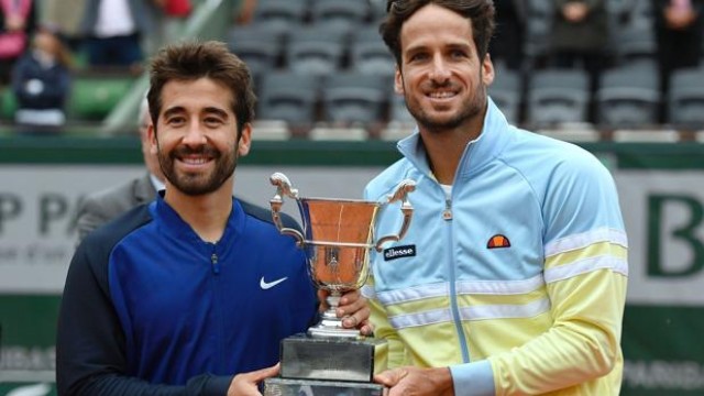 Feliciano y Marc López ganan la final de dobles de Roland Garros