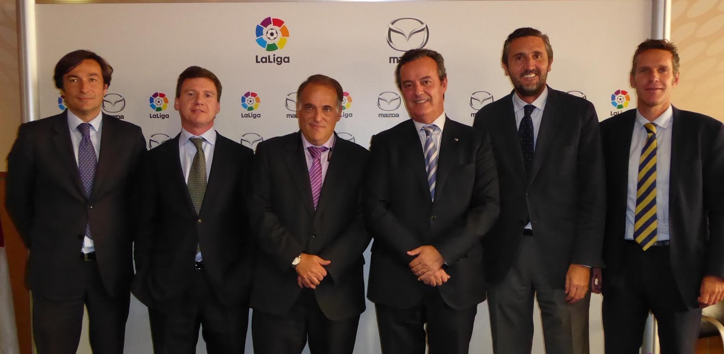 Mazda y LaLiga firman un acuerdo para la presente temporada 