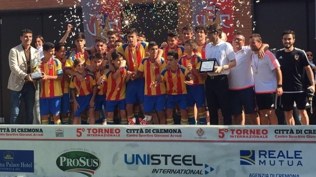 El Infantil 'A' del VCF arrasa en Italia 