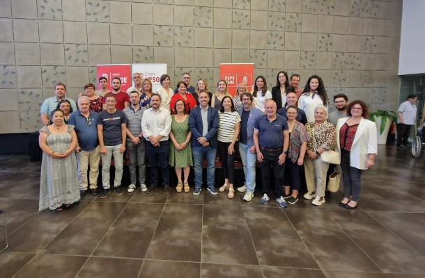 El PSPV de Castelló muestra su cohesión: el 96,5% de la militancia avala la Ejecutiva Local de Simó