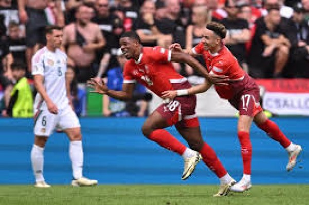 Apurado triunfo de Suiza ante Hungría