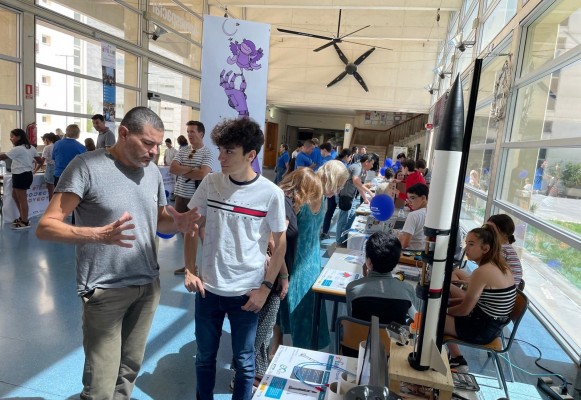 45 'ninjas' presentan en la UPV sus prototipos tecnológicos en la final del Challenge STEAM 2024