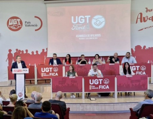 UGT Ford rechaza la propuesta de ERE en Almussafes y pide las condiciones de los anteriores