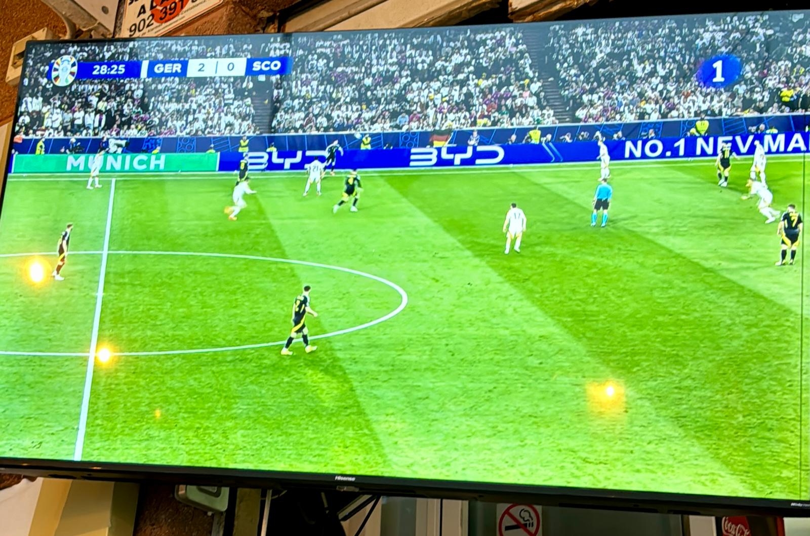 Más de 300 pantallas gigantes para seguir la Eurocopa en los bares de Benidorm
