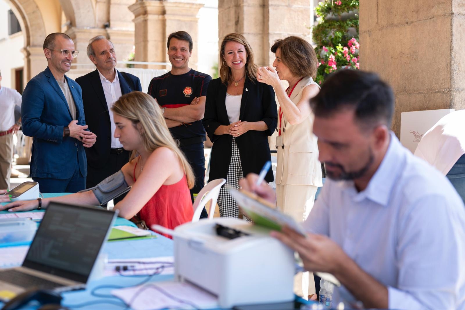 Castelló se suma al Día Mundial del Donante de Sangre con un acto en la plaza Mayor

