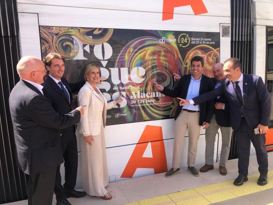 El Consell 'aprieta' con el tranvía: servicio continuo en Fogueres y adjudicación de la estación central