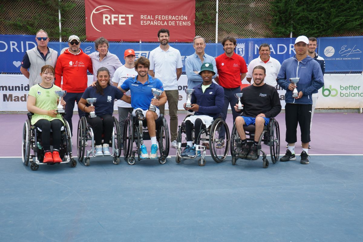 Daniel Caverzaschi, de ganar el último torneo ITF Wheelchair Fundación Emilio Sánchez Vicario a fijar rumbo a París
