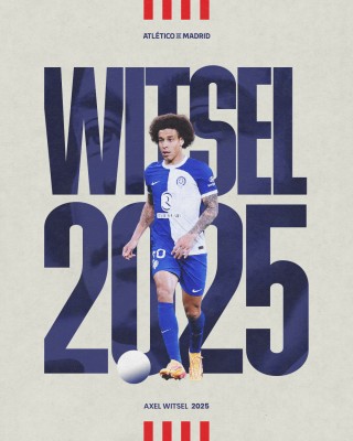 Axel Witsel renueva con el Atlético de Madrid hasta 2025