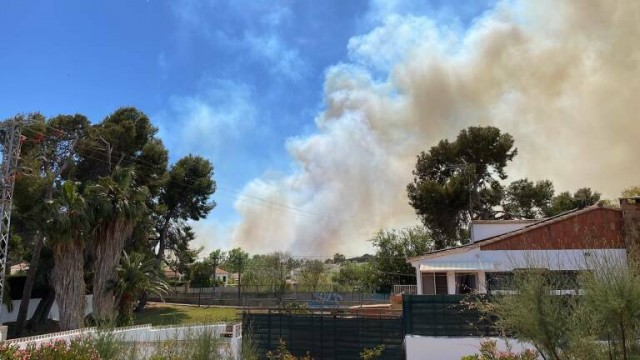 Riba-roja pide a la Generalitat medios y coordinación frente a los incendios forestales