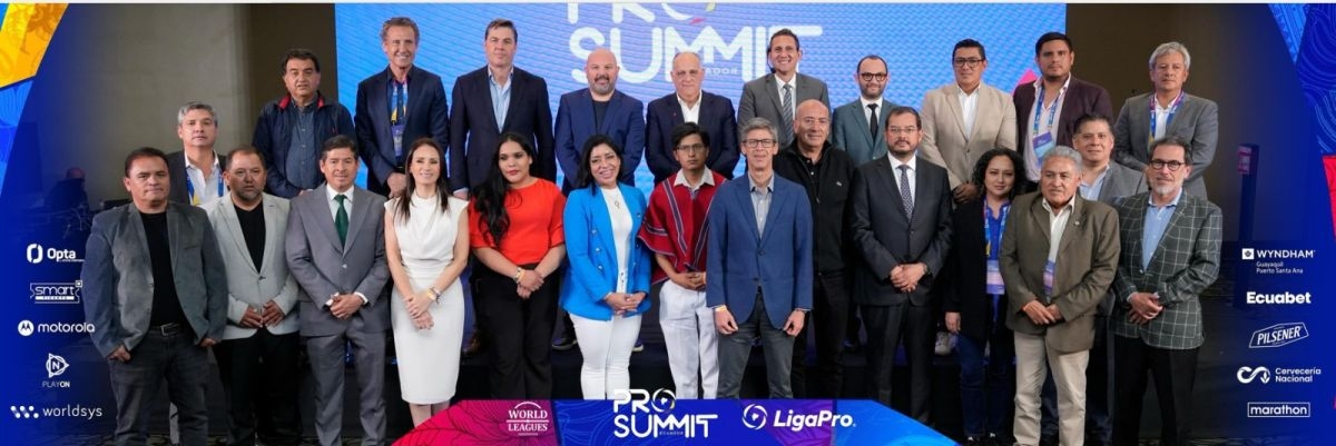 Las principales ligas de fútbol del mundo se reúnen en el Pro Summit en Ecuador para dibujar la hoja de ruta del futuro de las competiciones nacionales
