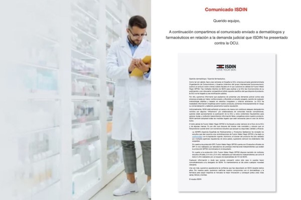 ISDIN demanda a la OCU por sus estudios sobre fotoproteccion 