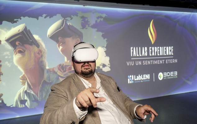 Investigadores de la UPV ayudan a revivir las Fallas en realidad virtual con 'Fallas Experience'