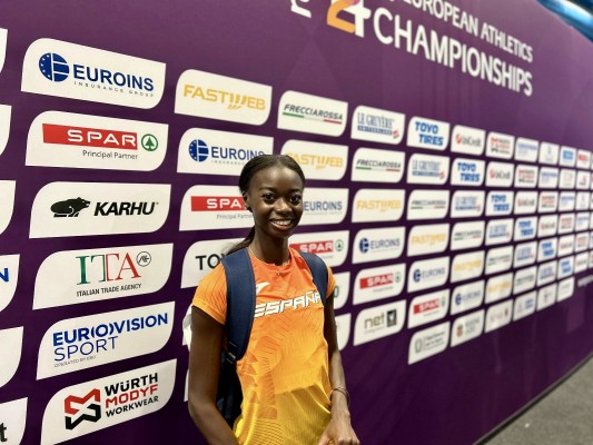 Fátima Diame tira de oficio y se mete en
su primera final de un Europeo