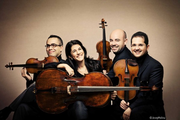 El cuarteto Quiroga aterriza por primera vez en Valencia