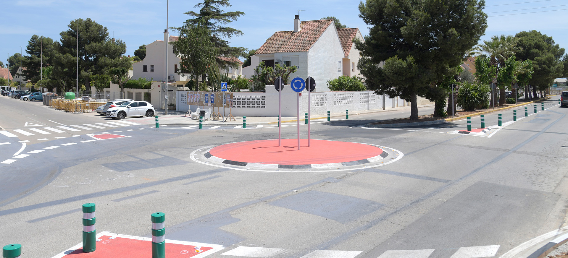 Paiporta finaliza la mejora de la movilidad y seguridad vial con cuatro nuevas rotondas