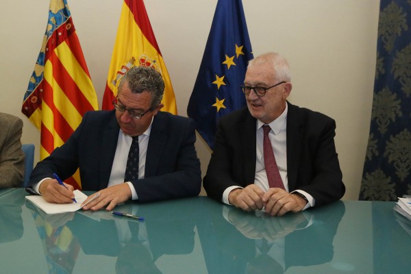 La Diputación formaliza la compra del inmueble que albergará la sede de Elche