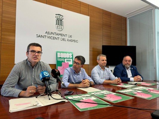 San Vicente habilita 500.000 euros para una nueva nueva edición de Bonos Consumo