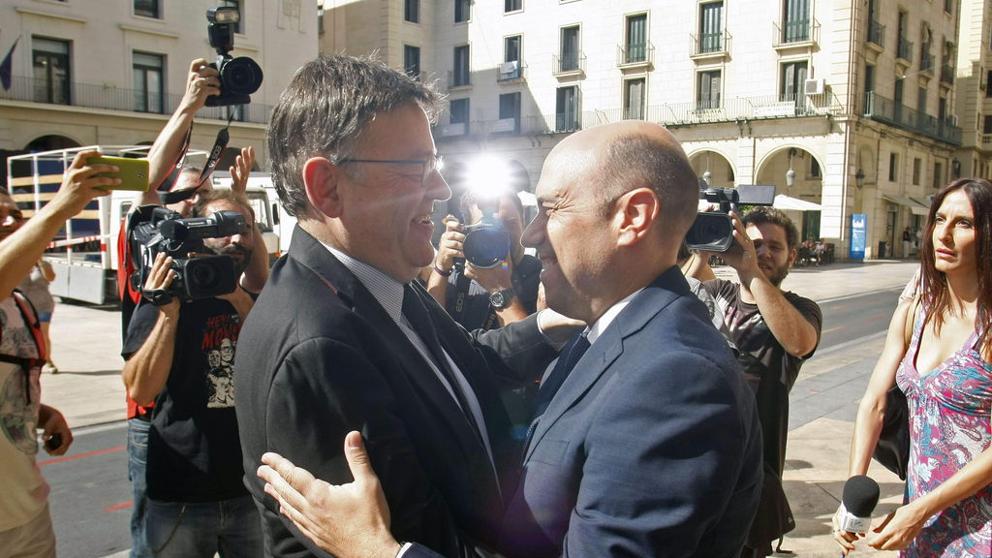 Ximo Puig y Gabriel Echávarri - 