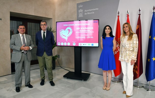 Murcia acoge una maratón de donación de sangre este jueves en el Salón de Plenos del Ayuntamiento