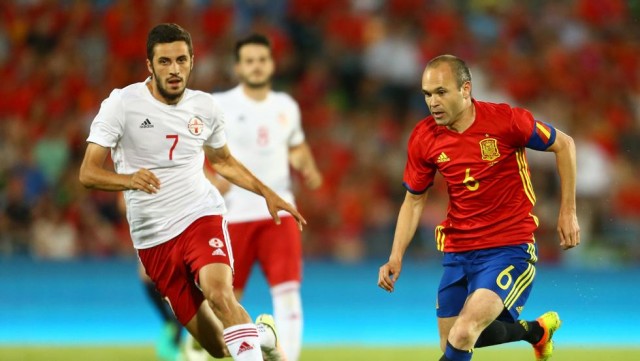 España sufre una preocupante derrota contra Georgia antes de la Eurocopa