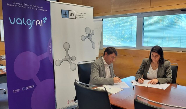 El IBV y ValgrAI firman una alianza para poner el poder de los datos y la IA al servicio de las personas