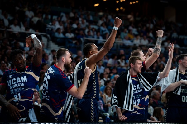El UCAM CB, casi sin tiempo ni para reflexionar, busca empatar la final ante el Madrid 