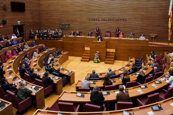 Lectura de la Constitución y debate de la ley 'de concordia' en el primer pleno tras el 9J