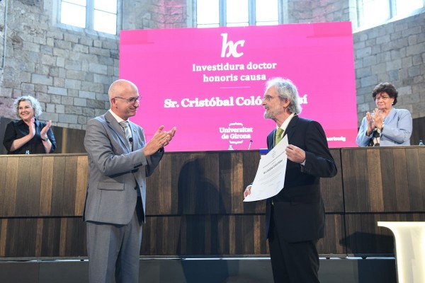 Cristóbal Colón, nombrado Doctor Honoris Causa por la Universidad de Girona