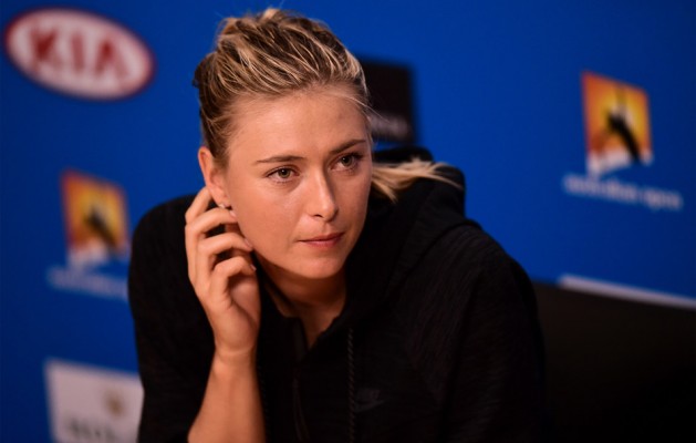 Sharapova, suspendida dos años por dopaje