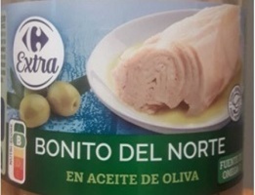 Sanidad alerta sobre la presencia de vidrio en una conserva de bonito del norte procedente de España
