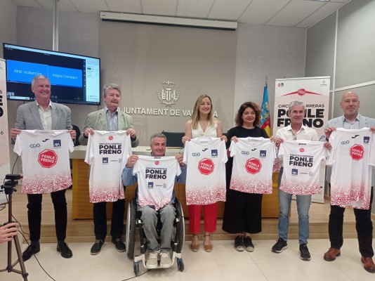 València acoge el 15 de junio la carrera “Ponle freno” contra los accidentes de tráfico
