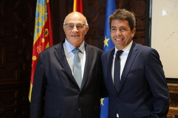 Mazón se reúne con el presidente del Sabadell y pide 