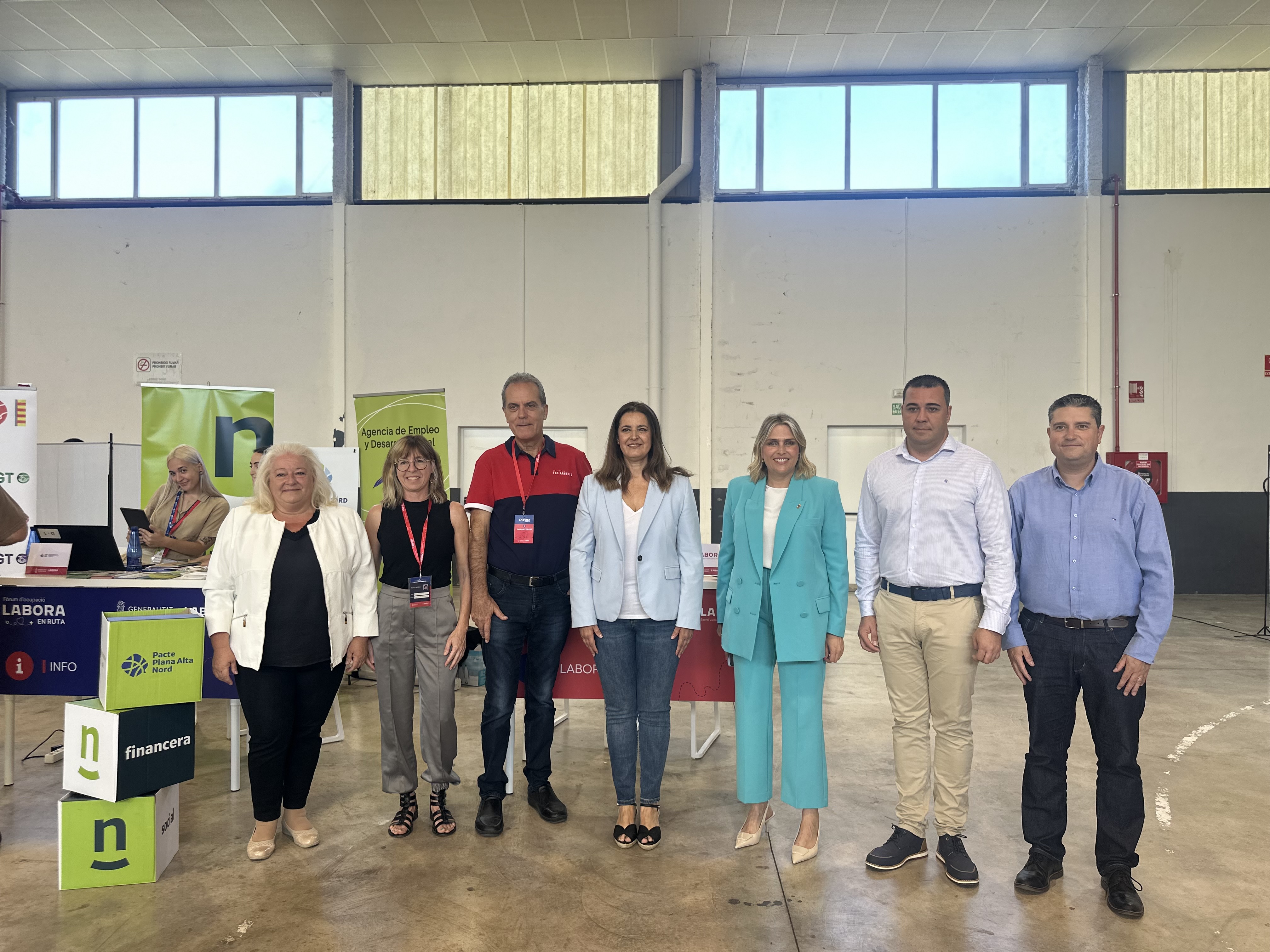 El foro de empleo Labora en Ruta congrega a más de 300 personas y 20 empresas en Vall d'Alba