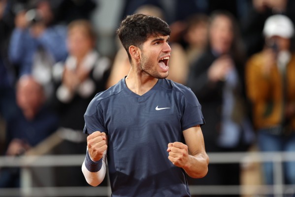 Alcaraz llega a las 50 victorias en los torneos del Grand Slam en 60 partidos disputados