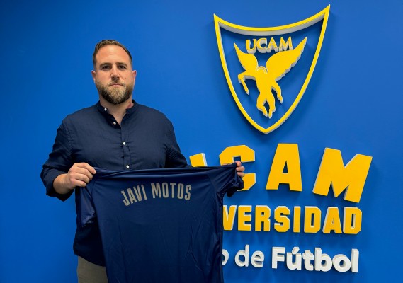 Javi Motos llega al banquillo del UCAM Murcia CF para ascender a la Primera RFEF 